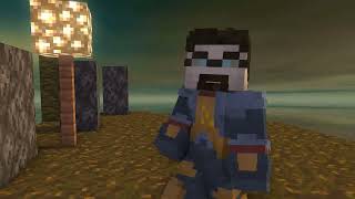 Adrian Shephard creates a temporal paradox (MineImator)