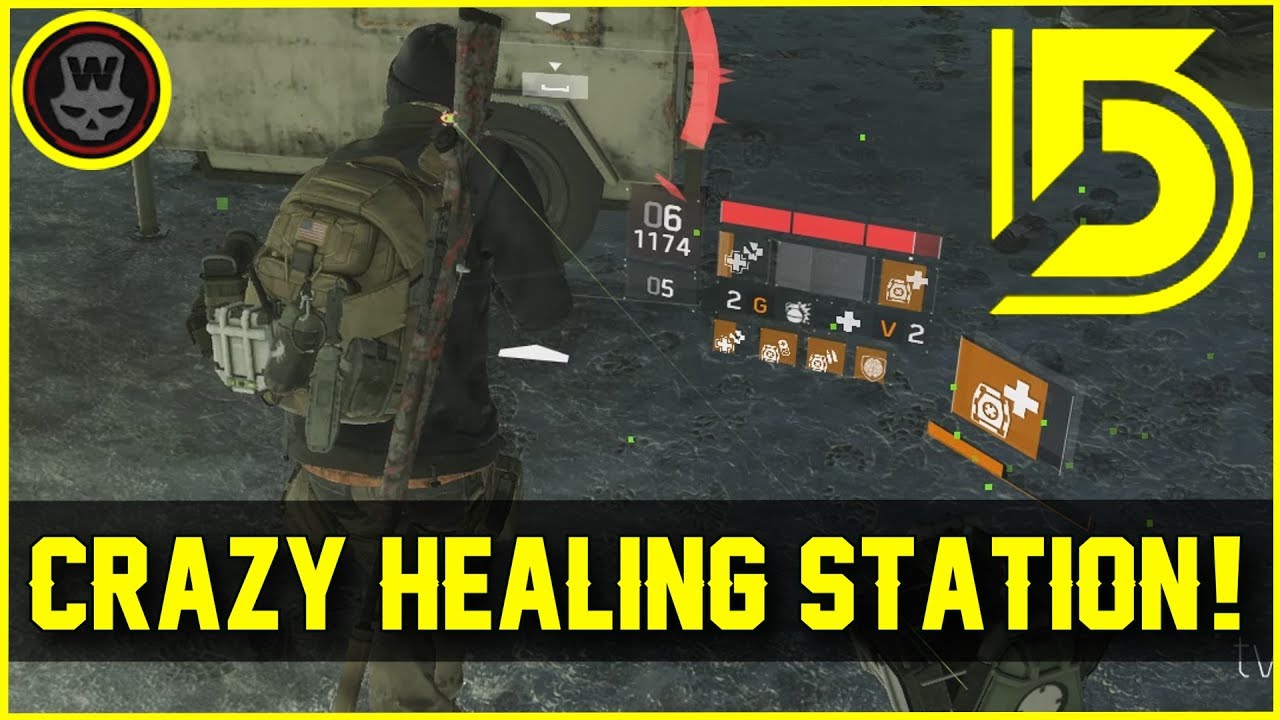 1.7 CRAZY Healing station! Classified Reclaimer 6piece (The Division)