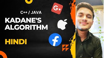 #Kadane