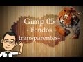 🎨 Curso básico de Gimp 05 -Fondos transparentes-