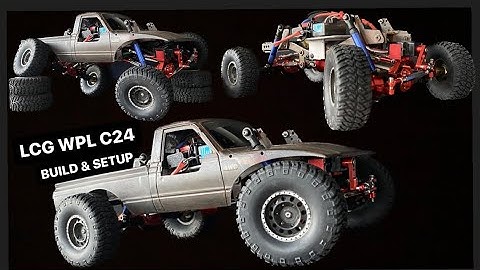 MEMBANGUN LCG WPL PART 1 : FULL METAL DENGAN GARDAN MN / BUILD LCG WPL C24