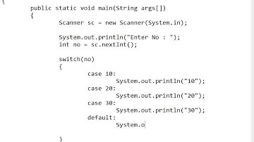 [2020] - Programming in JAVA - Switch Case part 3 Practice