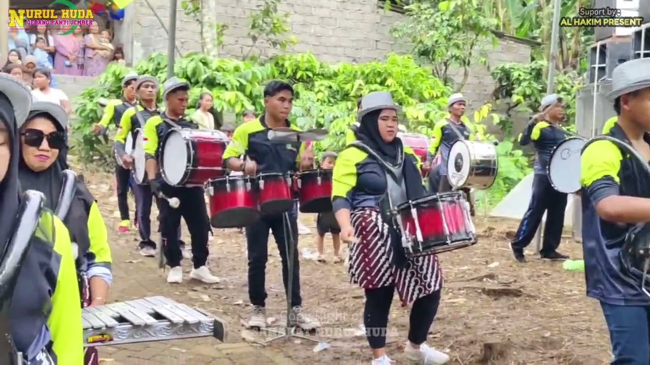 DRUM BAND NURUL HUDA TERBARU -  TAJEK X KEDATON