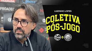Entrevista | Pós-jogo - Juventude x Operário - 31ª rodada Brasileiro Série B - Luizinho Lopes