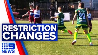 Coronavirus: Changes to weddings and kids’ sports | 9News Australia