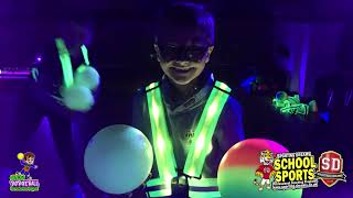 Glow in the Dark Dodgeball lessons for children and schools