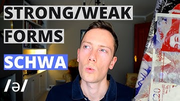 British English Pronunciation - Schwa /ə/ Sound - Strong/Weak Forms, Connected Speech