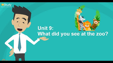 [IOStudy.net] học tiếng Anh lớp 5- bài 9: What did you see at the zoo?