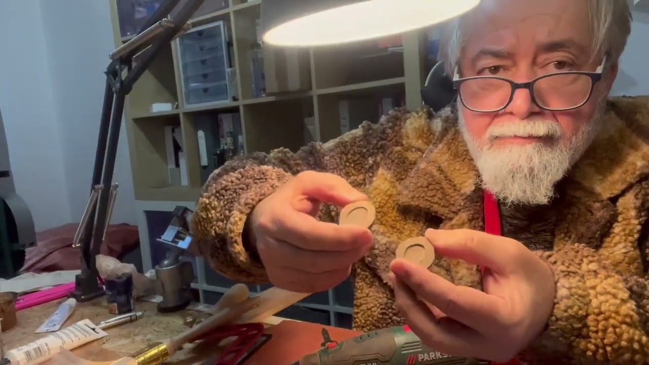 Ahşap resimlik kolye