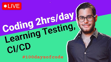 Coding 2hrs a Day | Learning Testing, CI/CD