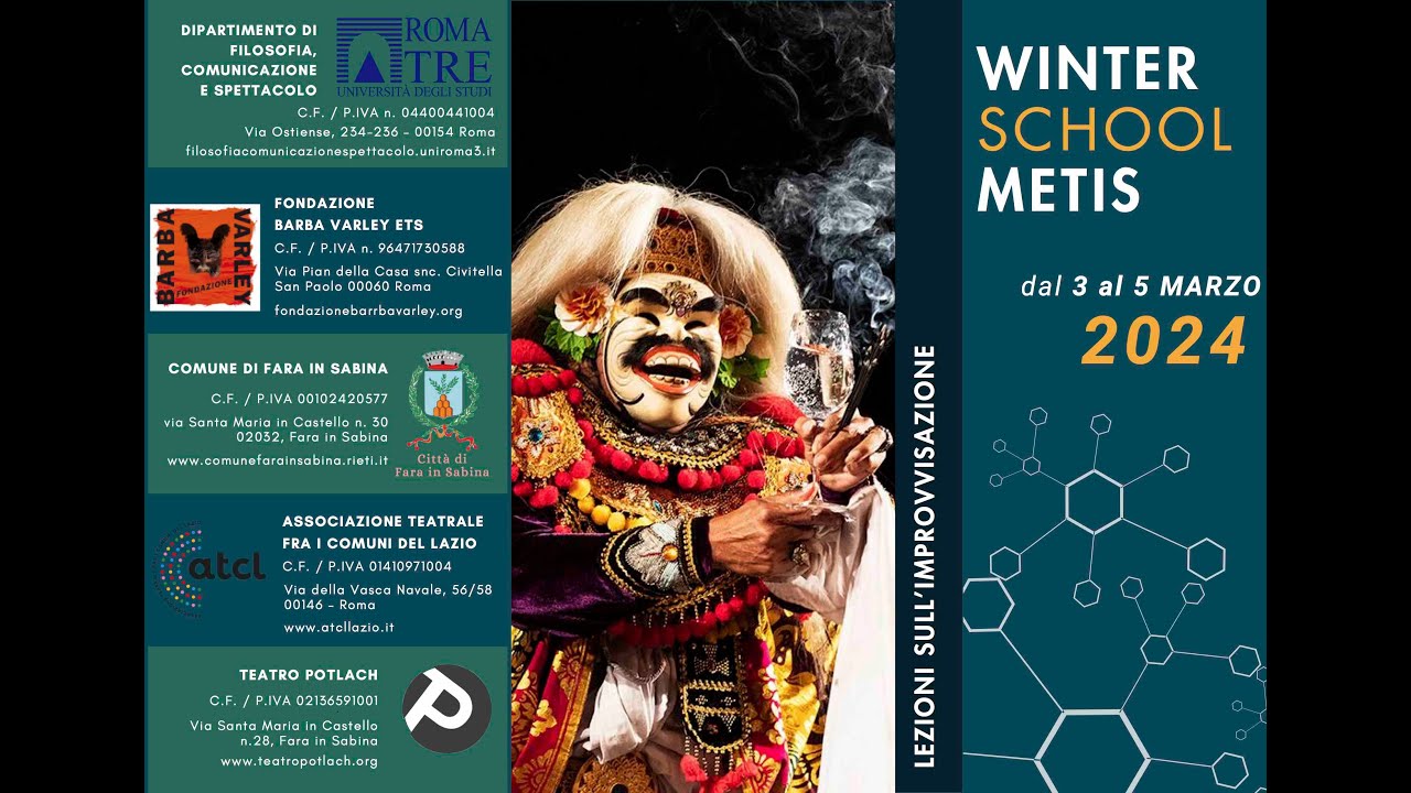 WINTER SCHOOL METIS 2024 - FRANCO RUFFINI_1 - YouTube