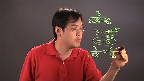 How to Divide a Percentage : Division Tips