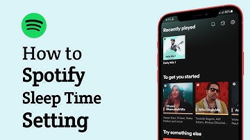 How use Spotify Sleep Timer on an Android Smartphone || Spotify Sleep Timer Settings