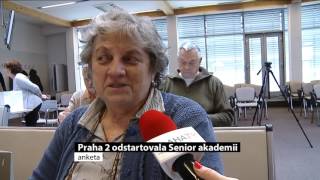 Praha 2 Odstartovala Senior Akademii