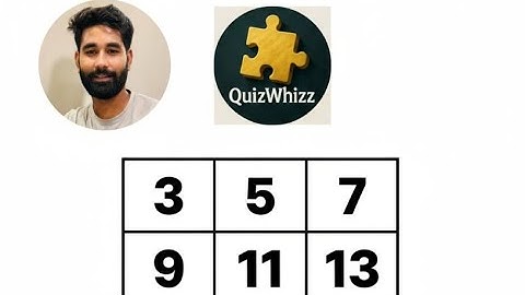 Live #9 Missing Number Puzzle | Mind-Blowing Questions | QuizWhizz #Reasoning #findthemissingnumber