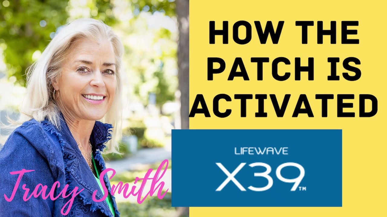 Tracy Smith - How The Lifewave Stem Cell Activation Patch is Activated + Patch Application