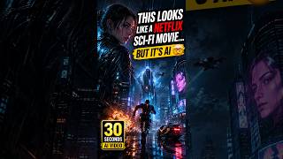 I Created This Cinematic Sci-Fi Scene With AI 🤯 | 30-Second AI Video
