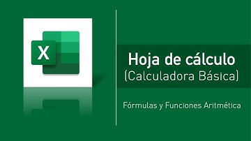 Calculadora básica en Excel