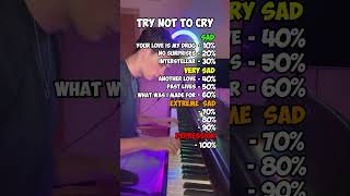 Try Not To Cry (IMPOSSIBLE)