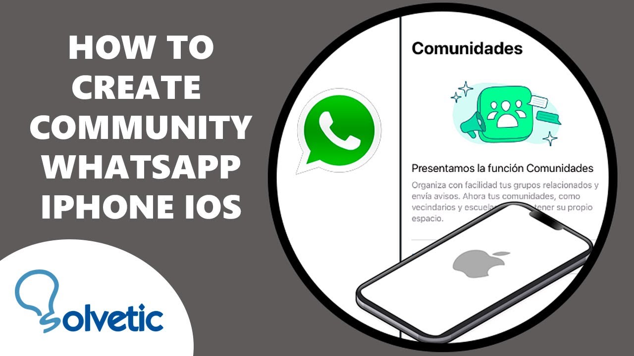 🔥 How to Create Community WhatsApp iPhone ️ iOS - YouTube