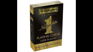 Waddingtons Number 1 Black & Gold Deck Review