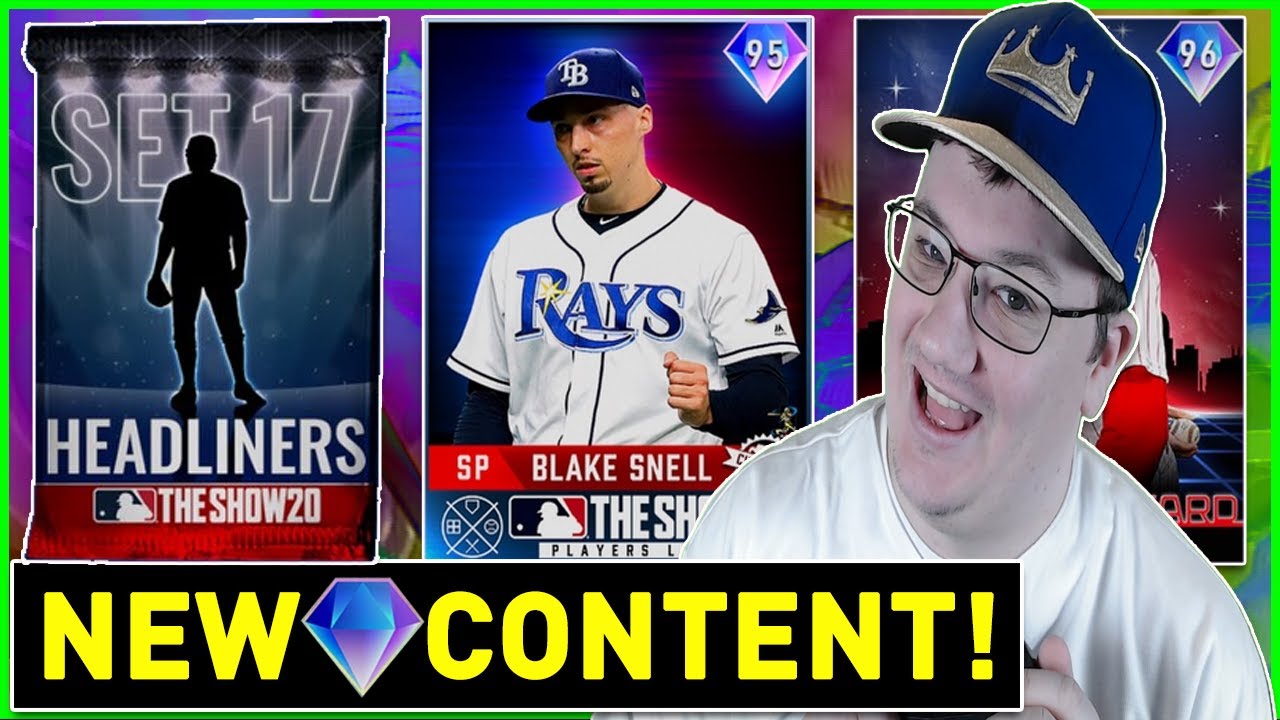 NEW CONTENT HUGE PACK OPENING HEADLINERS SET 17 MLB THE SHOW 20 DIAMOND DYNASTY