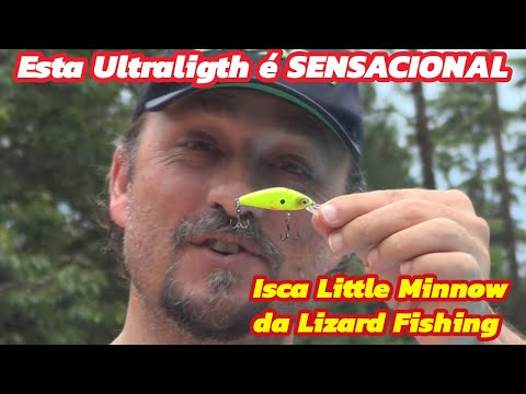 Isca Artificial Little Minnow Ultralight - A Isca que Vai Mudar suas Pescarias