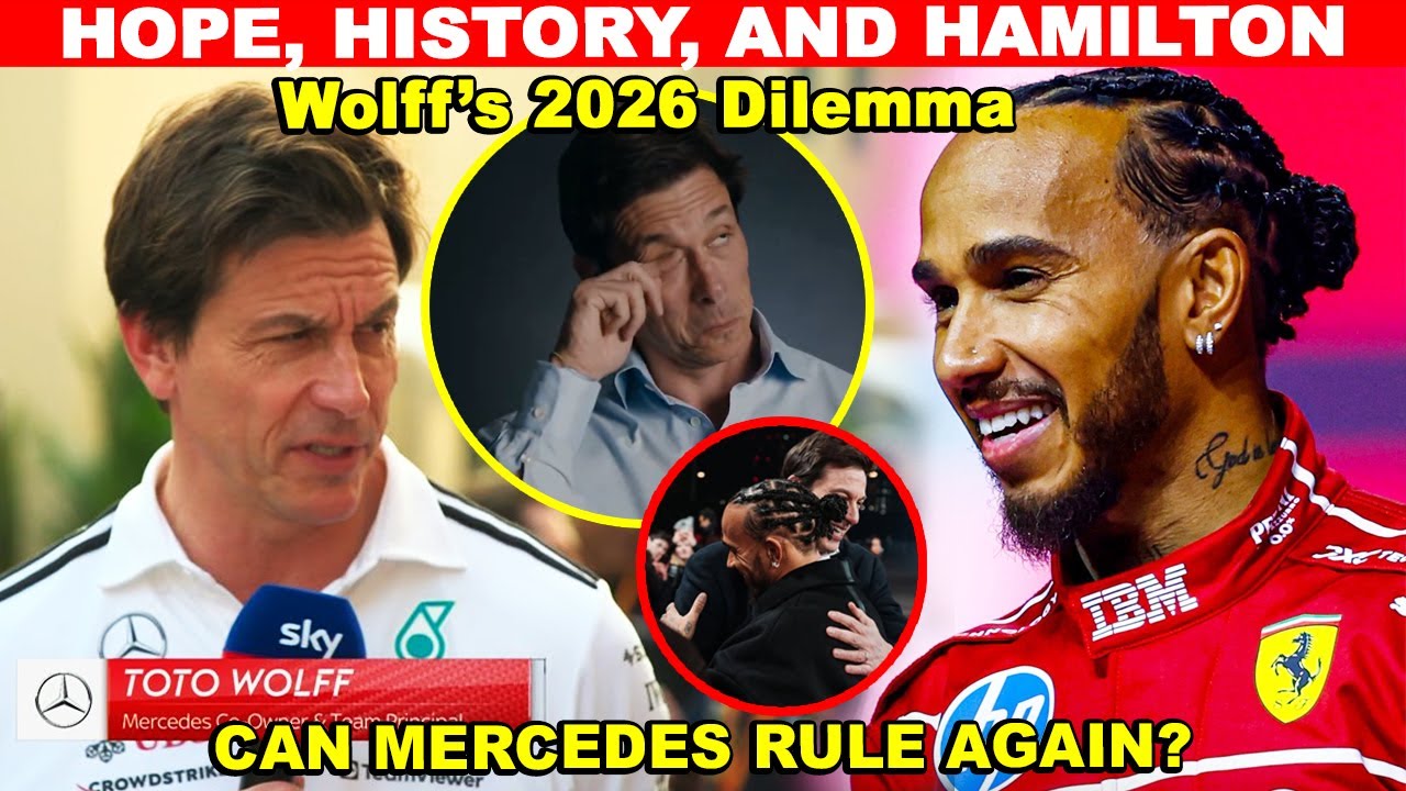 Вольфф, Хэмилтон и Mercedes на перепутье: почему 2026 год ощущается по-другому для Mercedes?