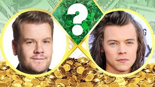 WHO’S RICHER - James Corden or Harry Styles - Net Worth Revealed! (2017)