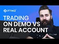 IQ Option Real & Demo accounts side by side comparison
