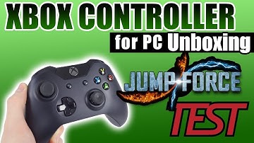 XBOX CONTROLLER for PC + Wireless Adapter for Windows 10 Jump Force Test