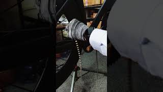 Track bike crankset and link installation tutorial. #icancycling