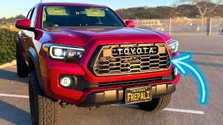 Installing The NEW TRD Pro Grill on the 3rd Gen Tacoma (Available Now)