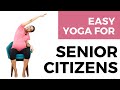 Easy and quick yoga for senior citizens  gentle chair yoga for elderly  bodsphere