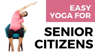 EASY and QUICK Yoga for SENIOR CITIZENS | Gentle Chair Yoga for ELDERLY | Bodsphere