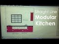 &quot;Straight Line Modular Kitchen Design&quot; by CivilLane.com