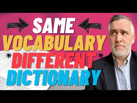 Calvinism: Same Vocabulary