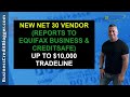 New Net 30 Vendor that Builds Business Credit - Business Credit 2021