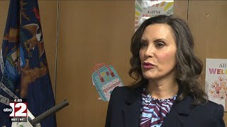 Gov. Whitmer says she won't run for president in 2028