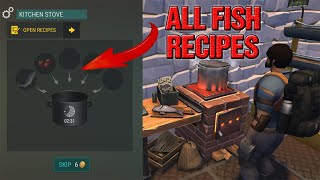 All Fish Recipes - LDOE - Last Day On Earth