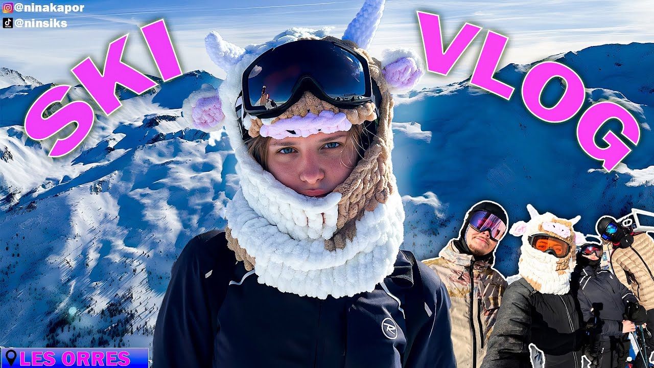 Les Orres ski trip | vlog🎿🩷