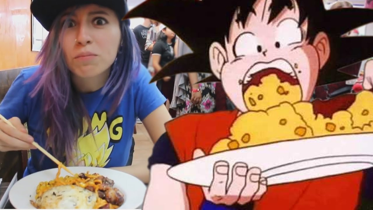 EAT LIKE GOKU at Dragon Ball Z Restaurant, "SOUPA SAIYAN"! - YouTube