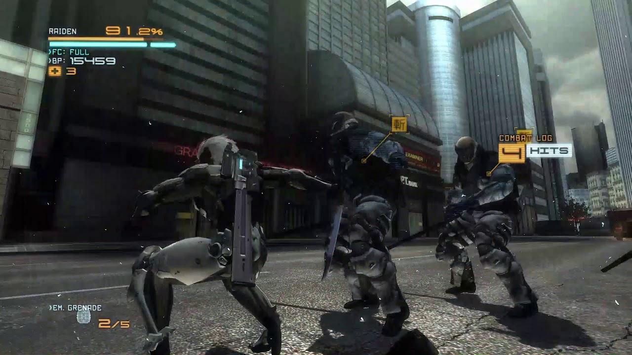 Metal Gear Rising Revengeance Gameplay