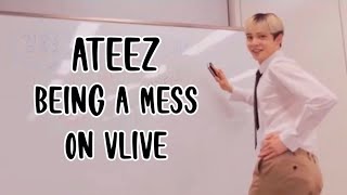 Ateez Being A Mess On Vlive For 8 Minutes