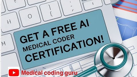 How to get free AI Medical Coder Certification | Free CAIMC Certification | Medical coder #CAIMC