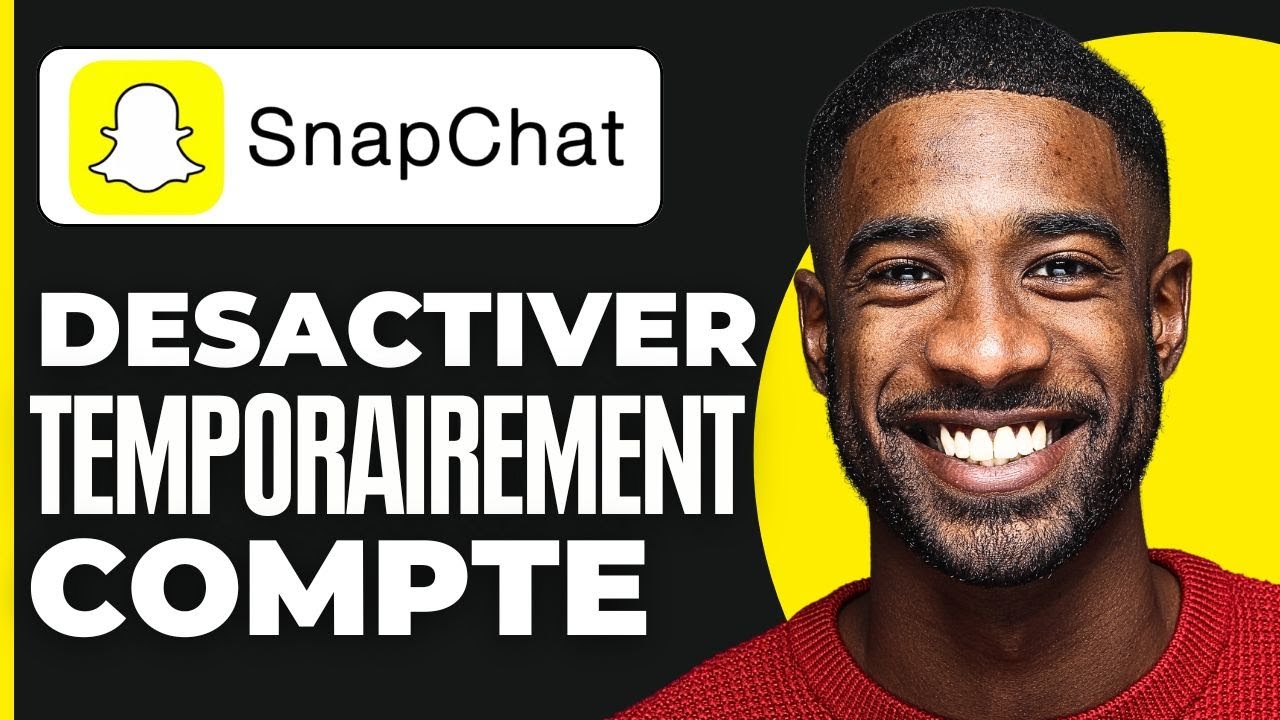 Comment Desactiver Temporairement Un Compte Snap ( 2024 ) YouTube