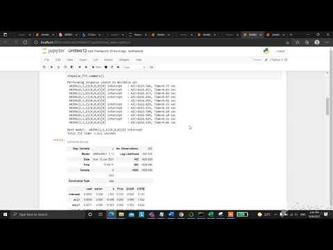 Predict Future Stock Price using Auto ARIMA by Faris Azihan