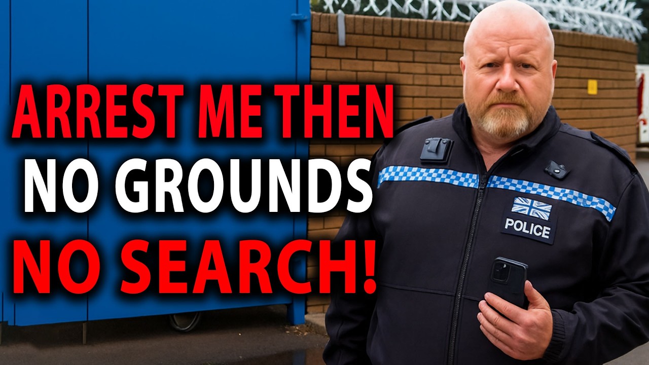 UK OFFICER PANICS — Says “You’re Arrested” Then Gets SCHOOLED On The Law!