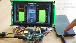 TOPWAY Smart LCD - VU meter with peak (using Arduino UNO A/D) screenshot 2