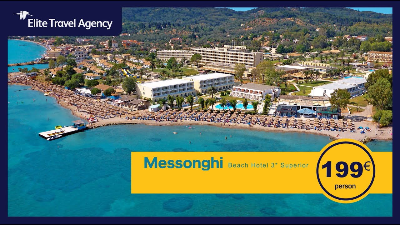 Messonghi Beach Hotel 4 days - YouTube